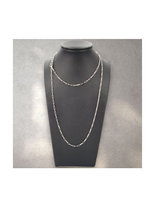 Silver Chain Neck Length 60cm