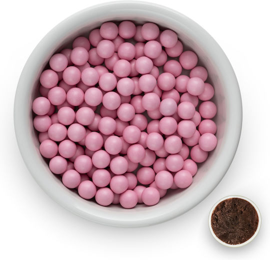 Χατζηγιαννάκης Choco Balls Περλέ σε Σχήμα Στρογγυλό με Γεύση Σοκολάτα Ροζ 4000gr