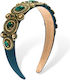 Callajewels Ленти за глава за коса Зелен