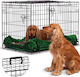 Pethaus Dog Wire Crate with 2 Doors 91x57x62cm