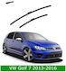 Front Wiper Blade Set Vw Golf 7 2013-2016 650mm 450mm Bosch Aerotwin 3398000071 26" & 18" 2 Pieces