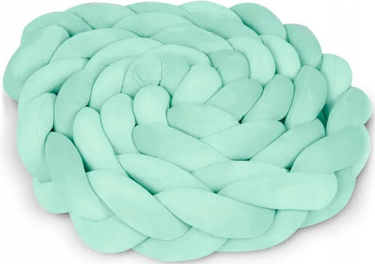 Bettumrandungen Geflochten Innerhalb Mint Green