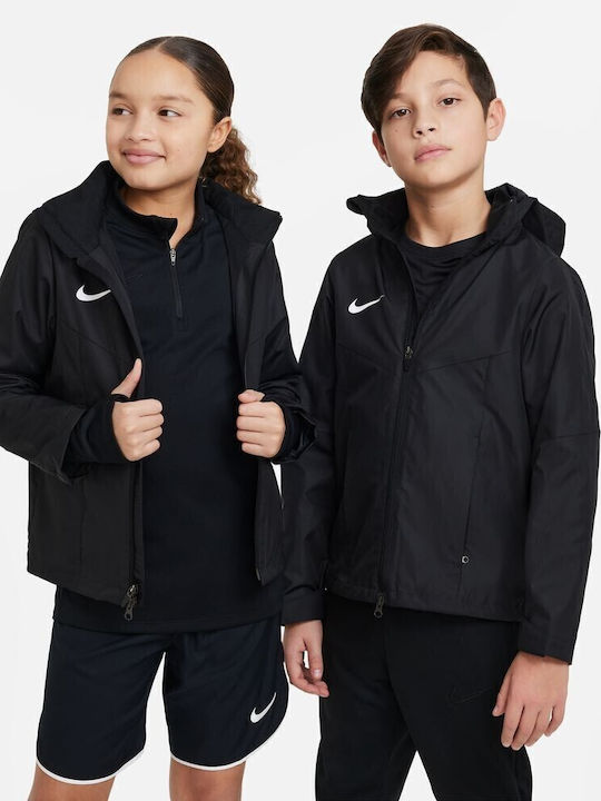 Academy Kids Sports Short Windproof Hooded Black