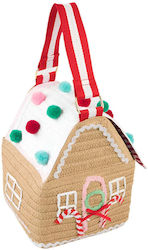 Meri Meri Stoff Süßigkeiten Braune Weihnachtsfiguren