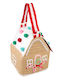 Meri Meri Meri Meri Christmas Fabric Bag Gingerbread House 18x22x18cm