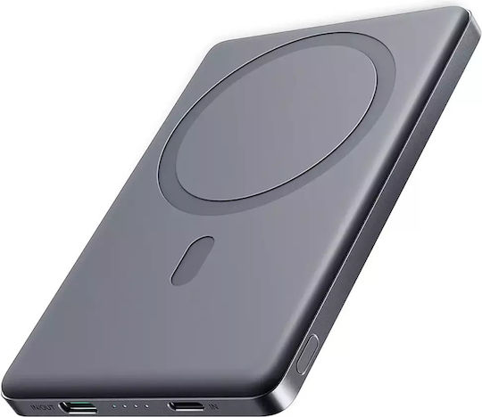 Joyroom JR-PBM08 Power Bank 5000mAh 20W με Θύρα USB-C Power Delivery Gray