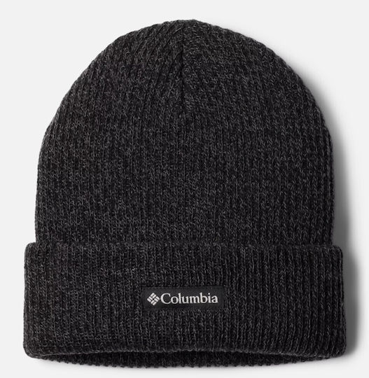 Whirlibird Cuffed Beanie Unisex Beanie Knitted in Black color