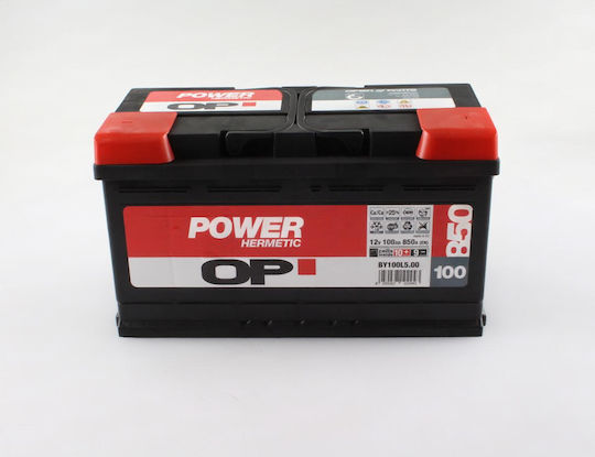 Op Power Battery 12v 100a 850cca 353x175x190 Dx