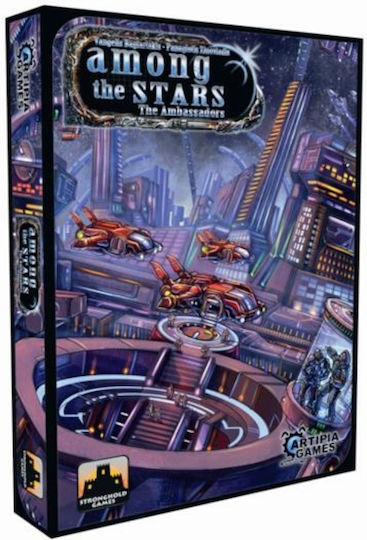 Game Expansion Among The Stars: The Ambassadors for 2-4 Players 12+ Years Old (EN) Artipia