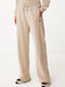Damen Jogginghose mit Jogger Warm Beige