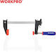 WorkPro WP232033 Σφιγκτήρας Βαρέως Τύπου "F" με Μέγιστο Άνοιγμα 600mm