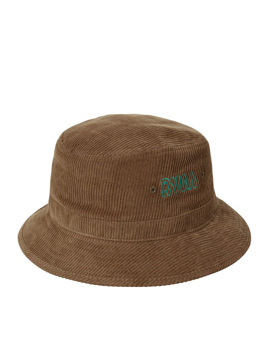 RVCA Pălărie Textilă pentru Bărbați Stil Bucket Maro
