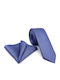 Blaues Raf Krawatten-Set 6,5 cm mit Einstecktuch