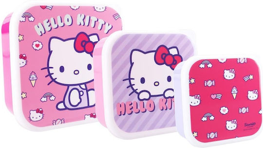 Vadobag Plastik Kinder Lebensmittelbehälter Hallo Kitty Flieder