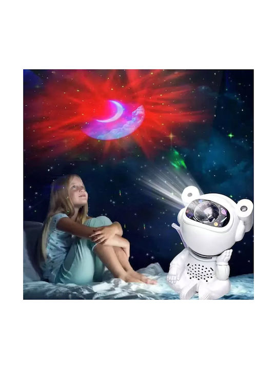 Kids Projector Lamp White 12x17cm