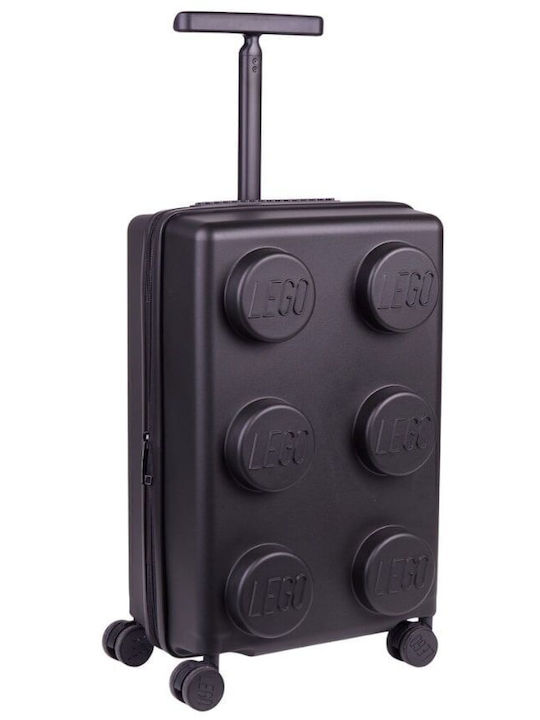 LEGO Brick Cabin Hard Travel Suitcase Black wit...