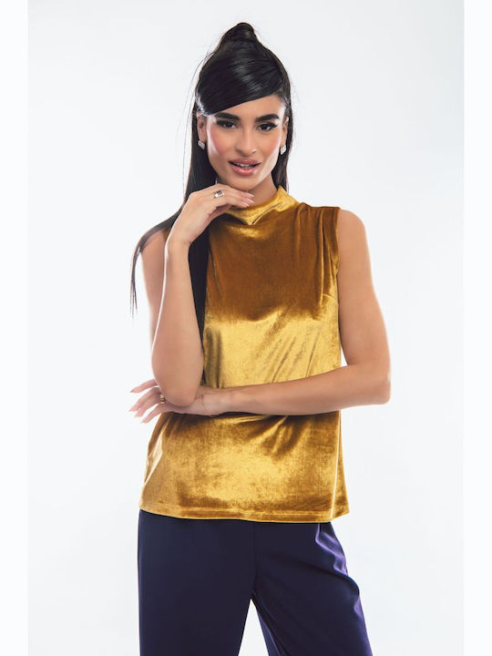 BelleFille Bluză Aurie BelleFille Bluză Aurie