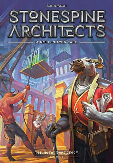Настолна игра Stonespine Architects за 1-5 играчи 10+ години (EN) Thunderworks Games
