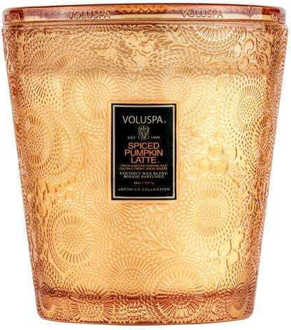 Voluspa Χριστоулгенски свещи и свещници Свещ Оранжев 16x15см.