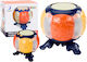 Leantoys Educational Pumpkin Interactive Musical Lights Orange 13676256 5905991014003