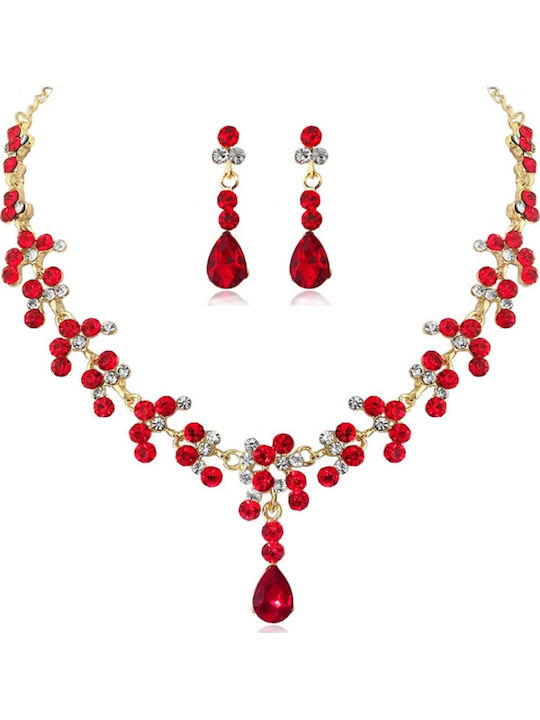 Callajewels Set mit Halskette & Ohrringe
