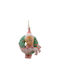 Hanging Figure Ornament Polyresin Pink 10cm