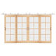 vidaXL Sliding Door Mechanism for Middle Door 200cm Silver