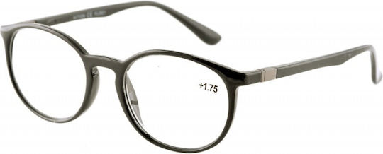 MONDE Lesebrille +1.25 in Schwarz Farbe A1053C4125