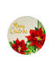 Set of 2 Christmas Coasters Merry Christmas Ceramic