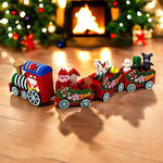 Wooden Christmas Train 20cm 1epx2015