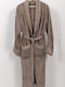 Viokarpet Bathrobe with Collar Beige (cigar)