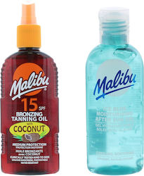 Malibu Слънцезащитен Комплект Грижа 2 Броя Malibu Слънцезащитен Комплект Грижа 2 Броя