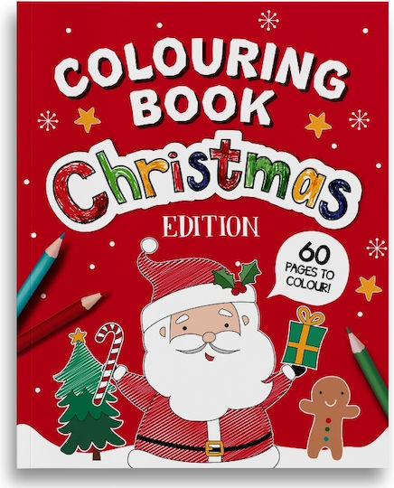 Xmas Colouring Book 60 Pages