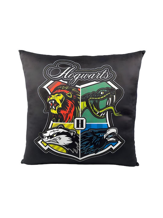 WP Merchandise Παιδικό Διακοσμητικό Μαξιλάρι Μαύρο 38x38εκ.
