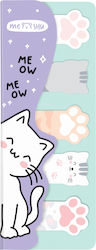 Meshu Αυτοκόλλητα Χαρτάκια Meow Paw 20 Φύλλα 362698