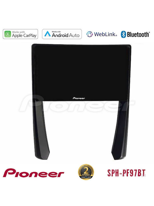 Pioneer Auto-Audiosystem für Porsche 911 / Kaiman / Boxster 2005-2008 (Bluetooth/USB/WiFi/GPS/Apple-Carplay/Android-Auto) mit Touchscreen 9"