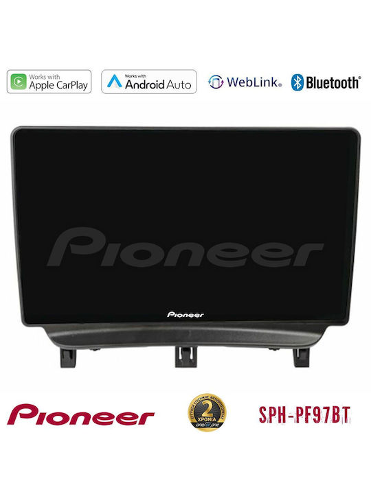 Pioneer Car Audio System for Ford Courier 2015-2023 (Bluetooth/USB/WiFi/GPS/Apple-Carplay/Android-Auto) with Touch Screen 9"