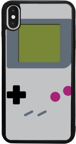 Лъскав черен калъф Tetris за Apple iPhone Xs