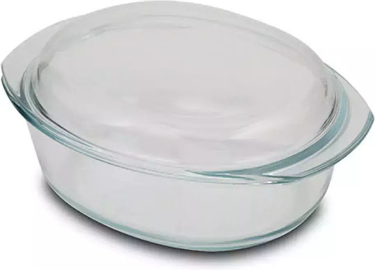 Klikareto 700-01216 Hitzebeständiges Kochgeschirr Glas