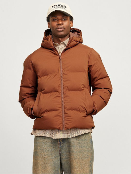 Jack & Jones Geci Puffer Maro Bisque, Culoare F...