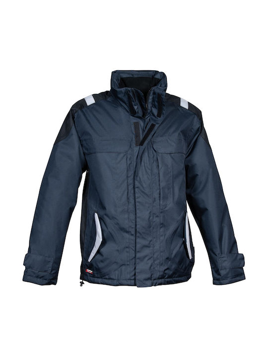 Cofra Cyclone Work Jacket Cold Navy Blue