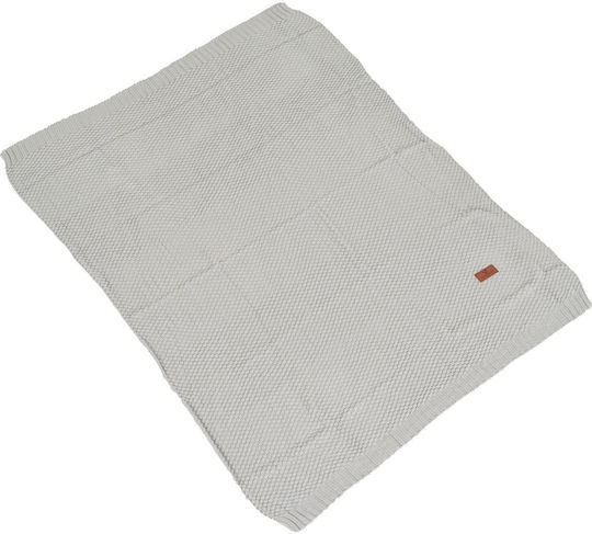 Cangaroo Pătură Pepinieră Swaddling pături Popcorn Tricotat Gri 80x100cm