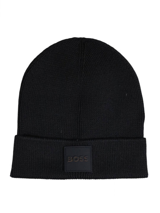 Foxxy Beanie Beanie Knitted in Black color