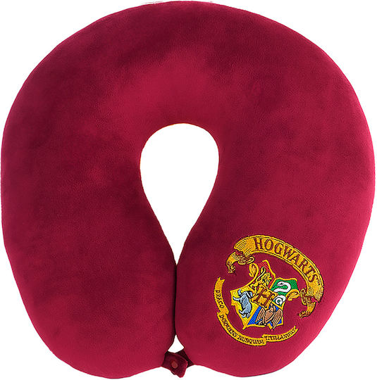 Harry Potter Collection Hogwarts Logo Plush Travel Neck Pillow 36 Cm