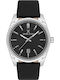 Daniel Klein Men's Watch Battery with Black Leather Strap