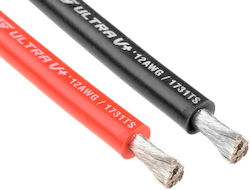 Καλώδιο Σιλικόνης 12 Awg 1 Μέτρο Κόκκινο