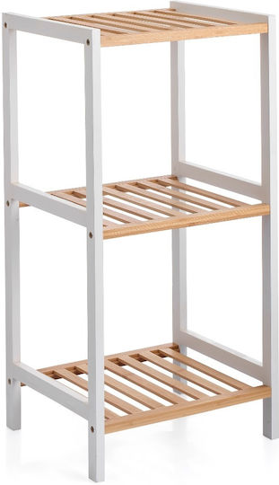 Viosarp Ραφιέρα Μπανιέρας Ξύλινη με 3 Ράφια 35x30x70cm Viosarp Ραφιέρα Μπανιέρας Ξύλινη με 3 Ράφια 35x30x70cm
