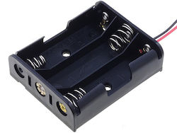 Battery Holder 3xAA Wires