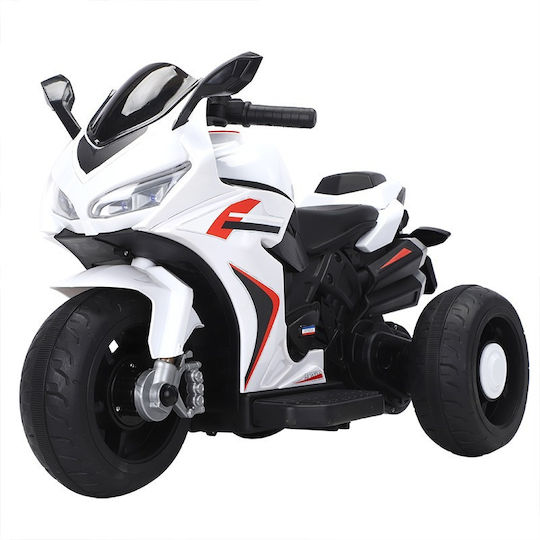 Kinder Motorrad Inspiriert Honda CBR Elektroantrieb 6 Volt Weiß