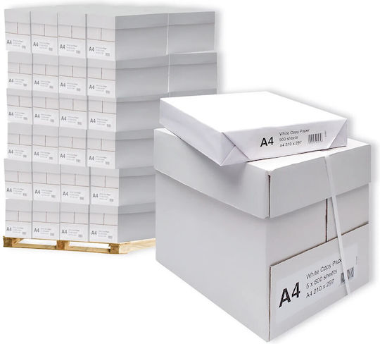 Α-one Druckpapier A4 80gr/m² 225x500 Blätter Weiß